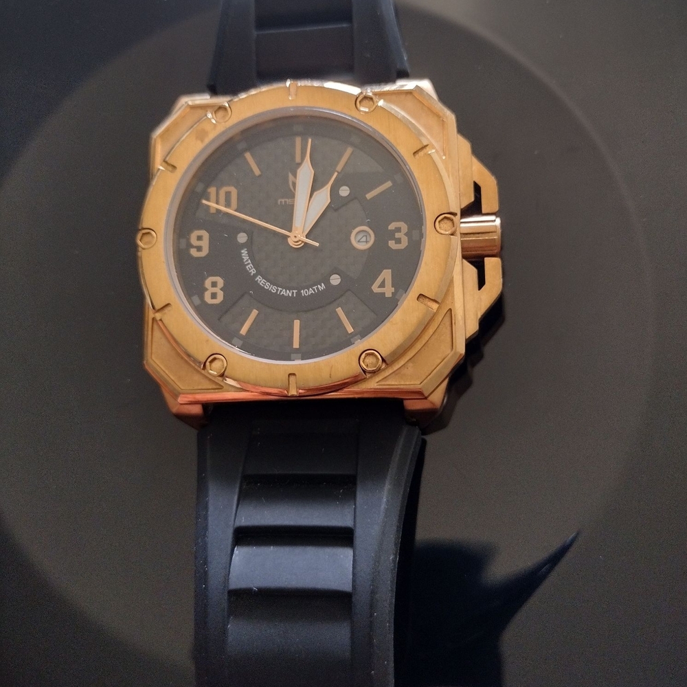MEISTER Rose Gold and Black Men's Watch - Picture 11 of 14